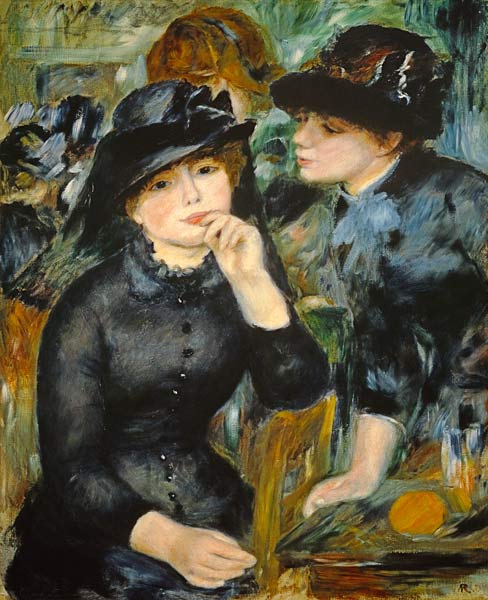 Girls in Black a Pierre-Auguste Renoir