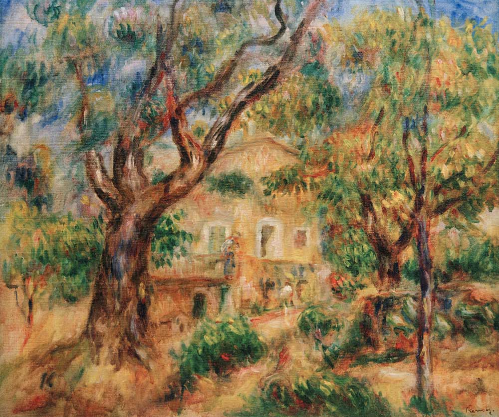 A.Renoir, La Ferme aux Collettes a Pierre-Auguste Renoir