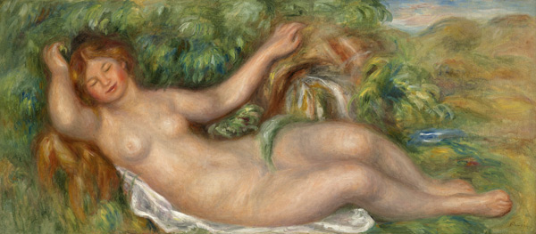 La source (Nu allongé) a Pierre-Auguste Renoir