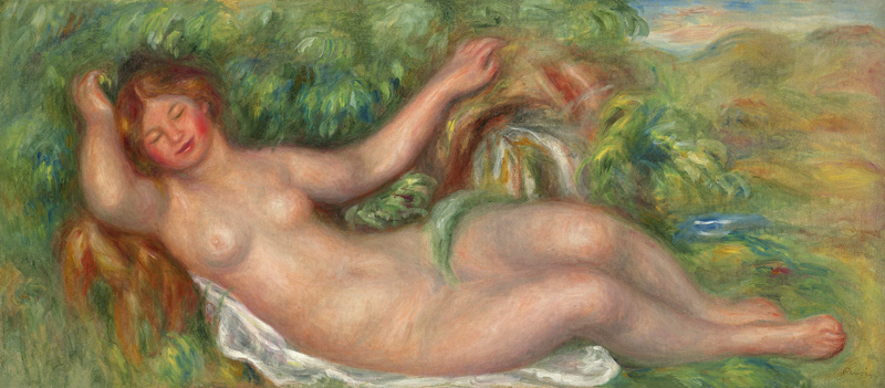 Auguste Renoir, Liegender Akt a Pierre-Auguste Renoir