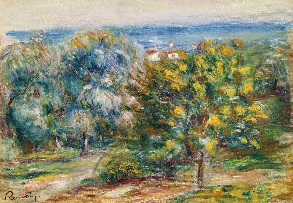 Midday Landscape a Pierre-Auguste Renoir