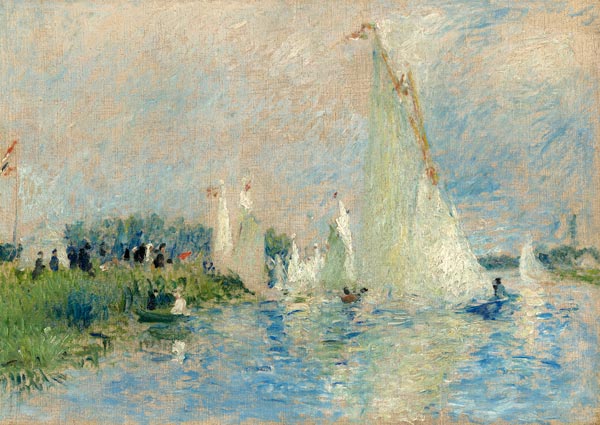Regatta bei Argenteuil a Pierre-Auguste Renoir