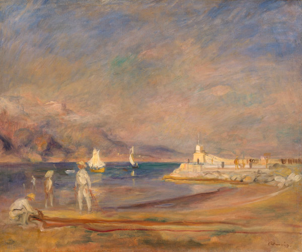 Saint-Tropez a Pierre-Auguste Renoir