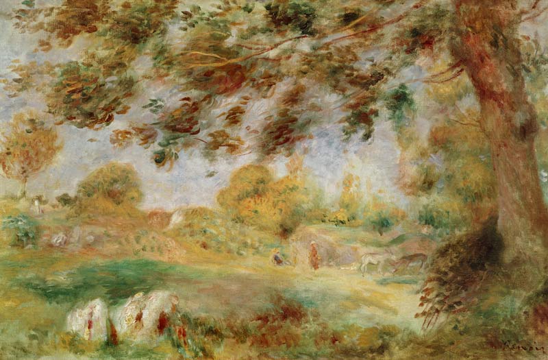 Spring Landscape a Pierre-Auguste Renoir