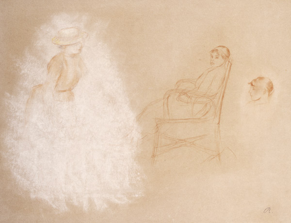 Studies of Women a Pierre-Auguste Renoir