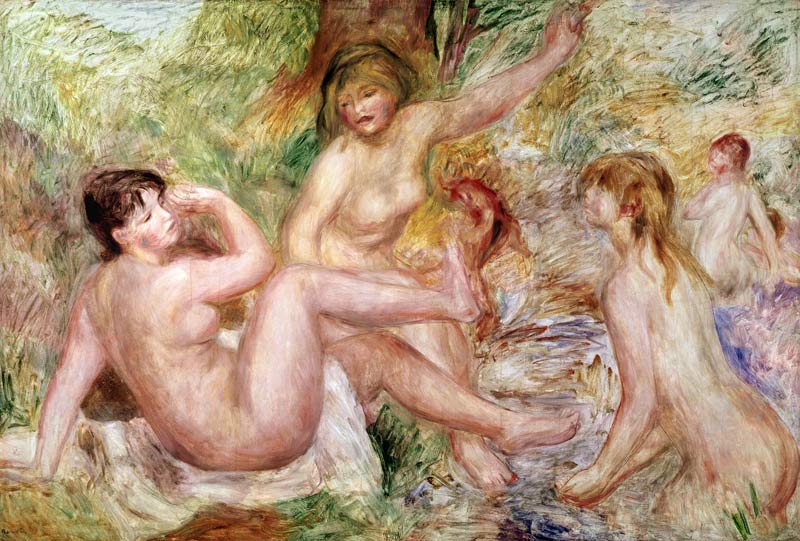 Studio per le "grandi bagnanti" a Pierre-Auguste Renoir