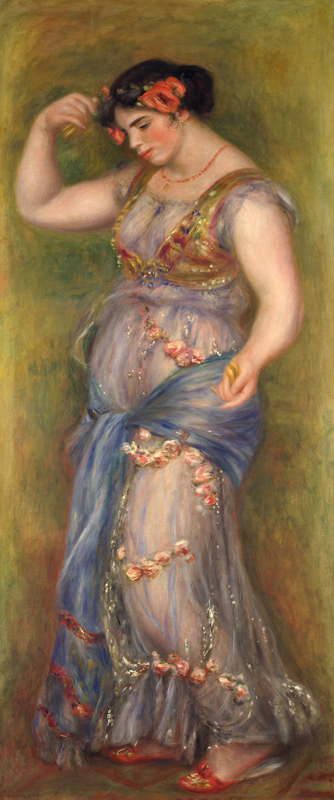 Dancing Girl with Castanets a Pierre-Auguste Renoir