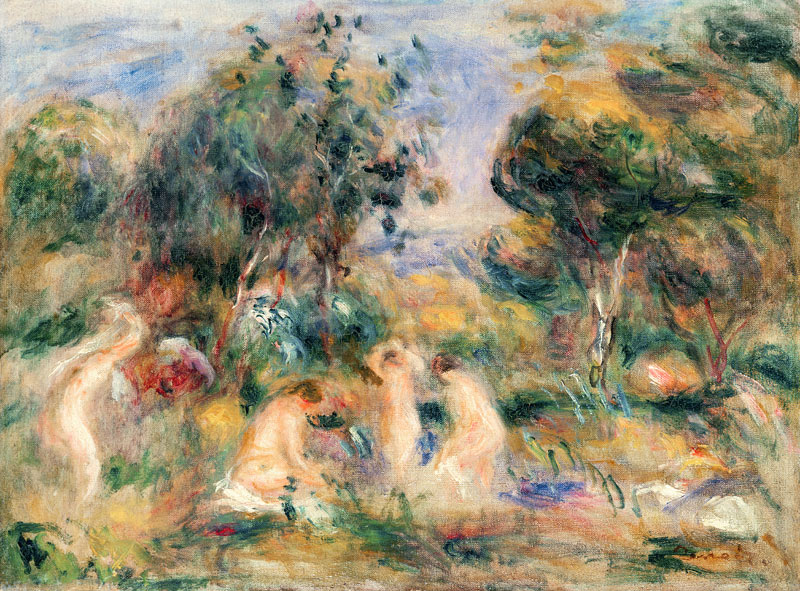 The Bathers a Pierre-Auguste Renoir