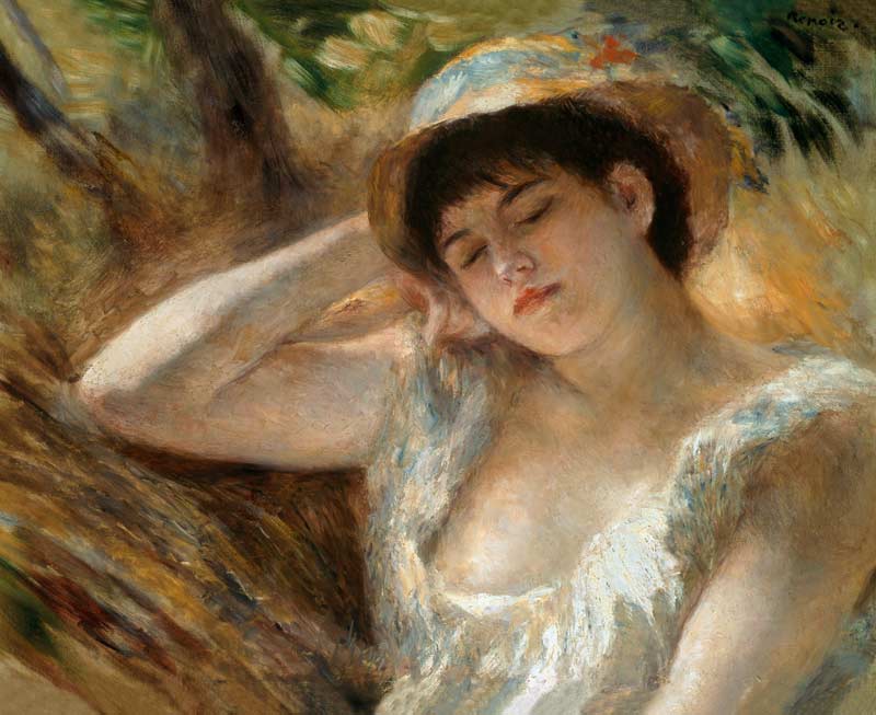 The Sleeper a Pierre-Auguste Renoir