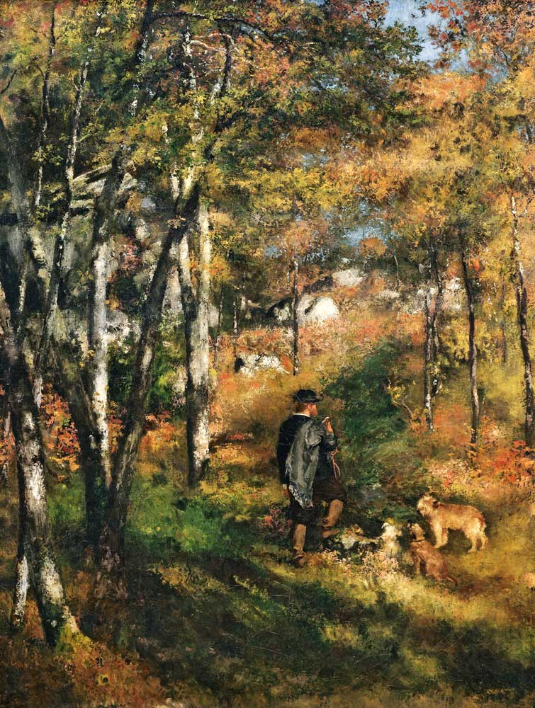 Renoir/The painter Jules Le Coeur/c.1866 a Pierre-Auguste Renoir