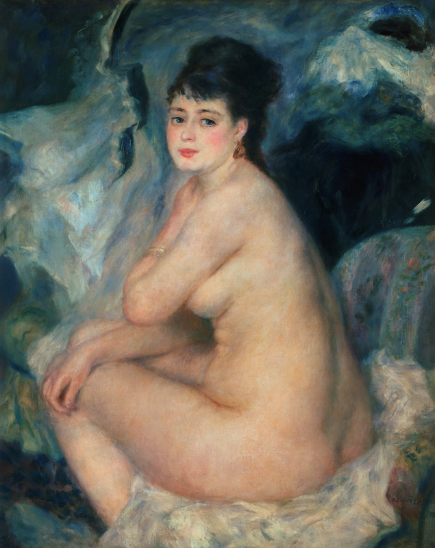 A nude a Pierre-Auguste Renoir