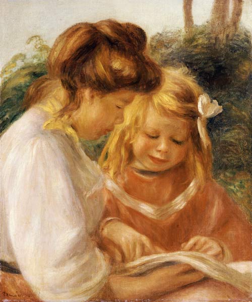 The Alphabet, Jean And Gabrielle a Pierre-Auguste Renoir