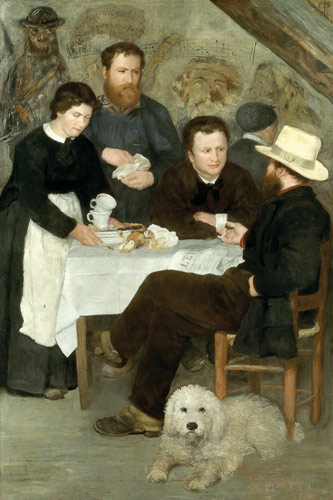 Mother Anthony's Tavern a Pierre-Auguste Renoir
