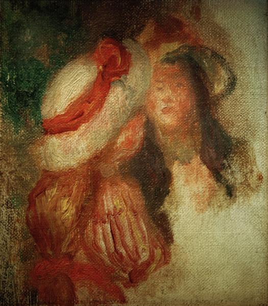 Auguste Renoir, Zwei kleine Mädchen a Pierre-Auguste Renoir