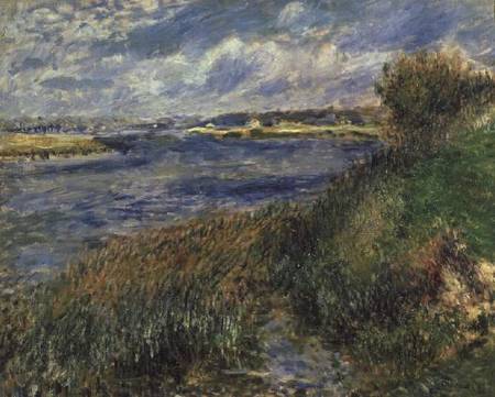 The Banks of the Seine, Champrosay a Pierre-Auguste Renoir