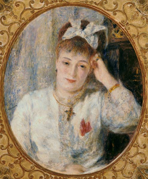 Portrait the Marie Murer a Pierre-Auguste Renoir