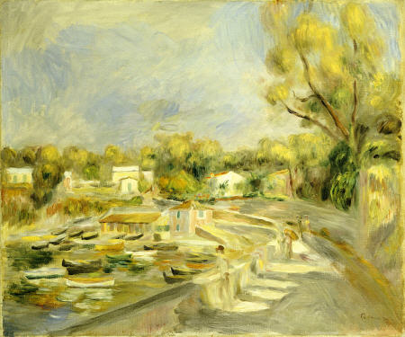 Cagnes Countryside a Pierre-Auguste Renoir