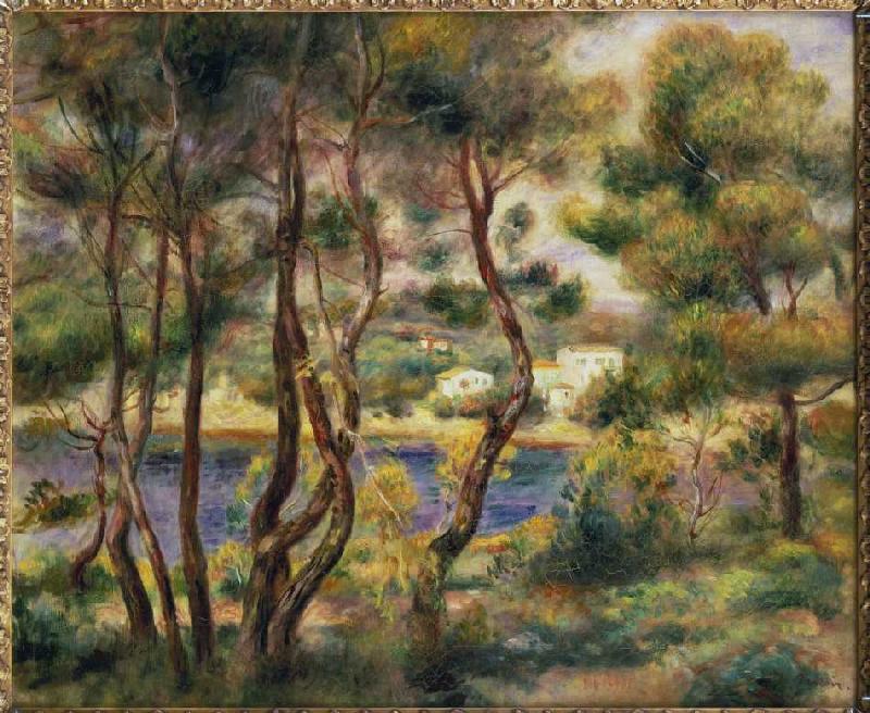 Cap Saint Jean a Pierre-Auguste Renoir