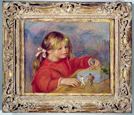 Claude Renoir at play, c.1905 a Pierre-Auguste Renoir