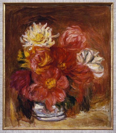 Dahlia, c.1890 a Pierre-Auguste Renoir