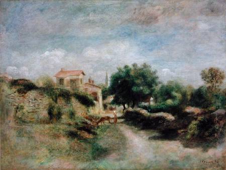 The Farm a Pierre-Auguste Renoir