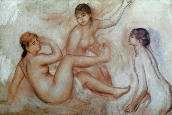 Bathers a Pierre-Auguste Renoir