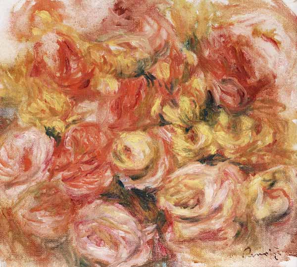 Flower Sketch, c.1914 a Pierre-Auguste Renoir