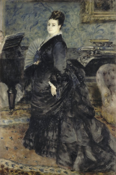 Portrait of a Woman, called of Mme Georges Hartmann a Pierre-Auguste Renoir