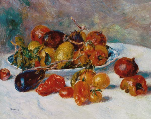 Fruits of the Mediterranean a Pierre-Auguste Renoir