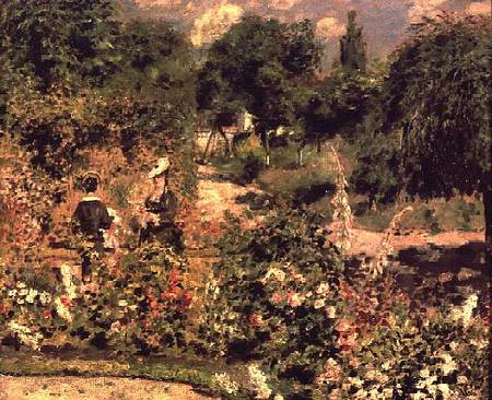 Garden at Fontenay a Pierre-Auguste Renoir