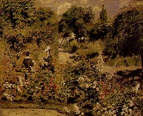 Garden in Fontenay. a Pierre-Auguste Renoir