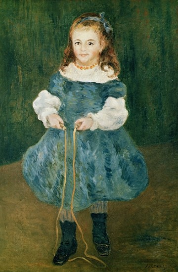 Girl with a skipping rope a Pierre-Auguste Renoir
