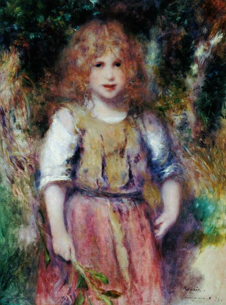 Gypsy Girl a Pierre-Auguste Renoir