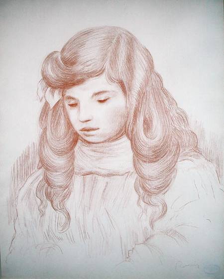 Head of a Child a Pierre-Auguste Renoir