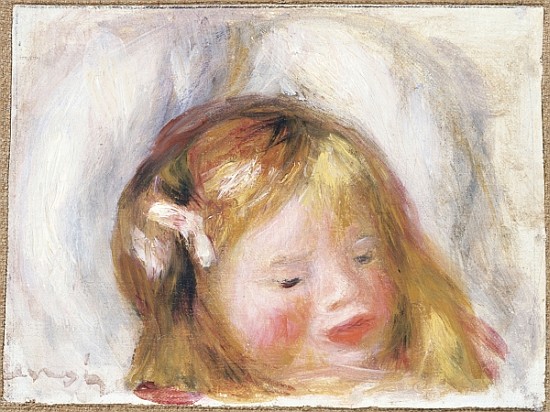 Head of Coco a Pierre-Auguste Renoir
