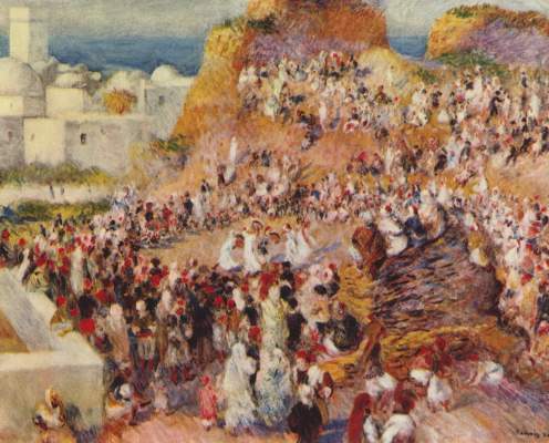 The Kasbah in Algiers a Pierre-Auguste Renoir
