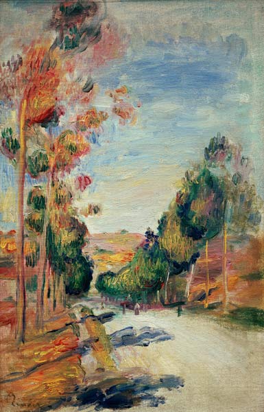 Paesaggio vicino a Essoyes / 1897 a Pierre-Auguste Renoir