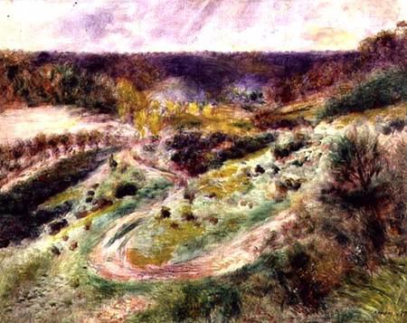 Landscape at Wargemont a Pierre-Auguste Renoir