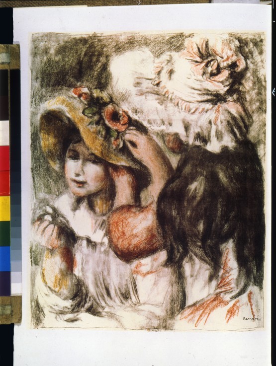 Le Chapeau épinglé (Pinning the Hat) a Pierre-Auguste Renoir