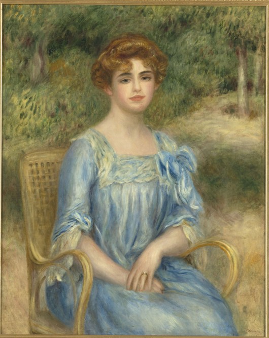 Madame Gaston Bernheim de Villers, nee Suzanne Adler a Pierre-Auguste Renoir