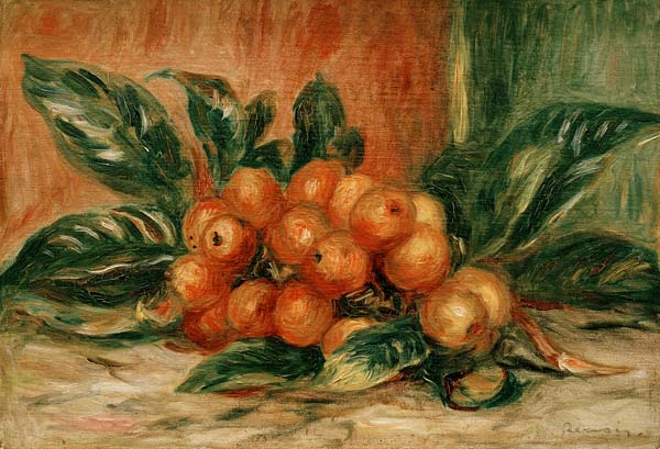 Renoir / Medlar branch / c.1900 a Pierre-Auguste Renoir