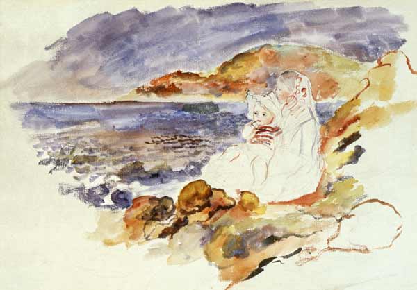 Coast Scene a Pierre-Auguste Renoir