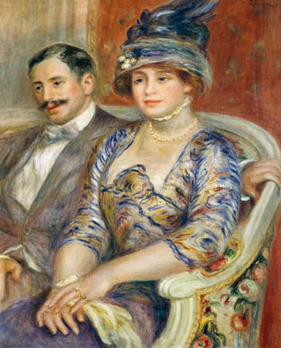 Monsieur et Madame Bernheim de Villers a Pierre-Auguste Renoir