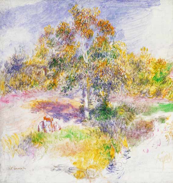 The Clearing a Pierre-Auguste Renoir