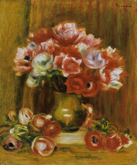 Anemones a Pierre-Auguste Renoir