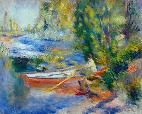 Renoir / On the bank o.a river / 1878/80 a Pierre-Auguste Renoir