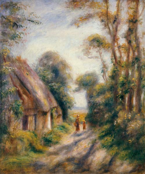 The Outskirts of Berneval a Pierre-Auguste Renoir