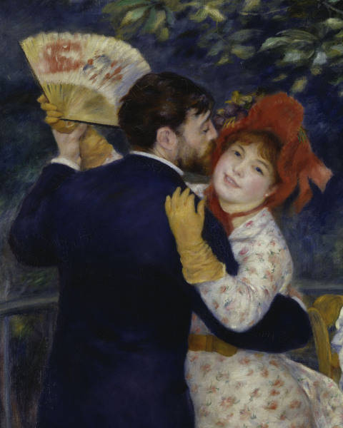 A.Renoir / Country dance / 1883 / Detail a Pierre-Auguste Renoir