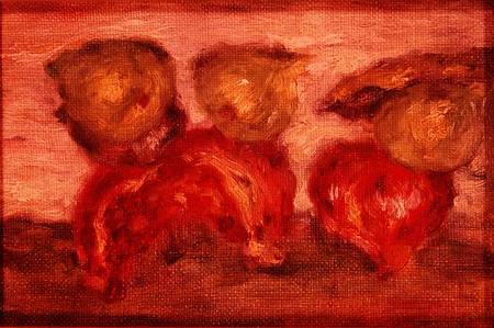 Pomegranates and Watermelon a Pierre-Auguste Renoir