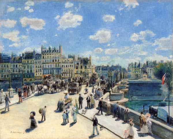 Le Pont Neuf  a Pierre-Auguste Renoir